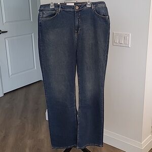 Lola Jeans Size 36 Medium Wash High Rise Straight Jeans